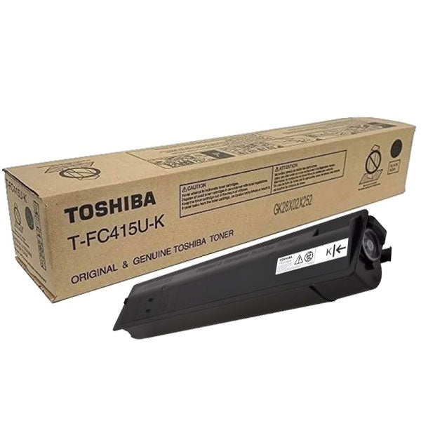 Genuine Toshiba TFC415UK Standard Yield Black Toner Cartridge, T-FC415U-K