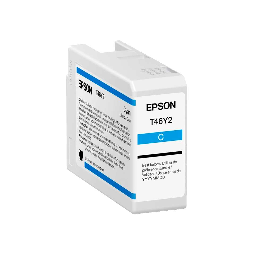 Original Epson T46Y2 Standard Yield Cyan Ink Cartridge