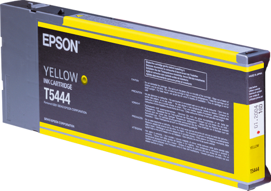 Epson T5444 High-Yield Yellow 220ml Ink Cartridge, T544400