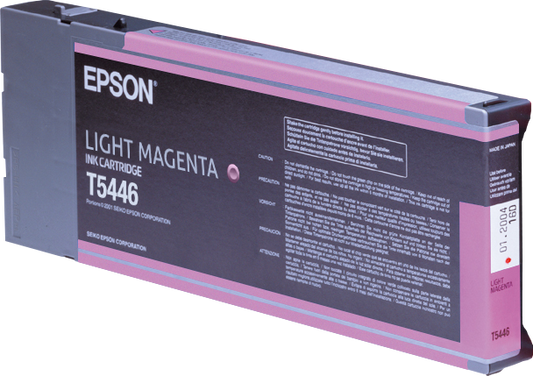Epson T5446 High-Yield Light Magenta 220ml Ink Cartridge, T544600