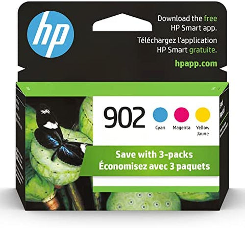 Original HP 902 Standard Yield Cyan, Magenta, Yellow Ink Cartridge