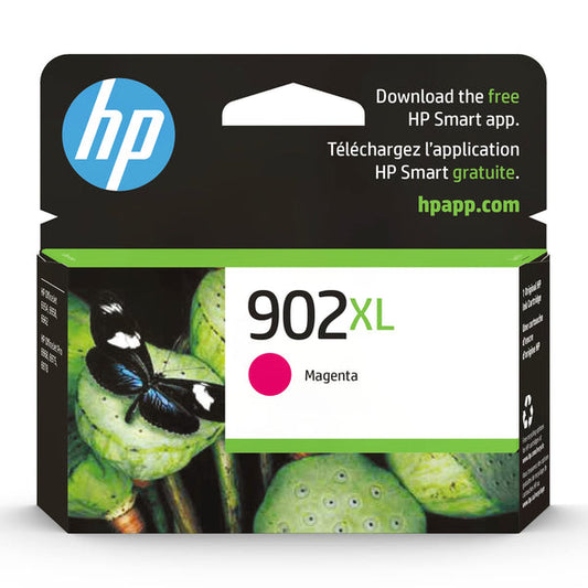 Original HP 902XL High Yield Magenta Ink Cartridge, T6M06AN