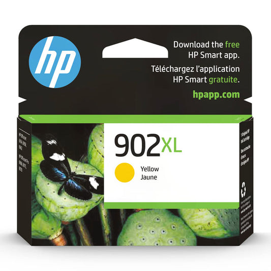 Original HP 902XL High Yield Yellow Ink Cartridge, T6M10AN