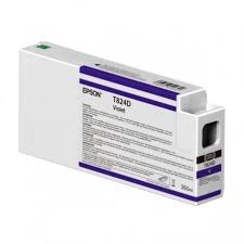 Original Epson T824D Standard Yield Violet Ink Cartridge, C13T824D00