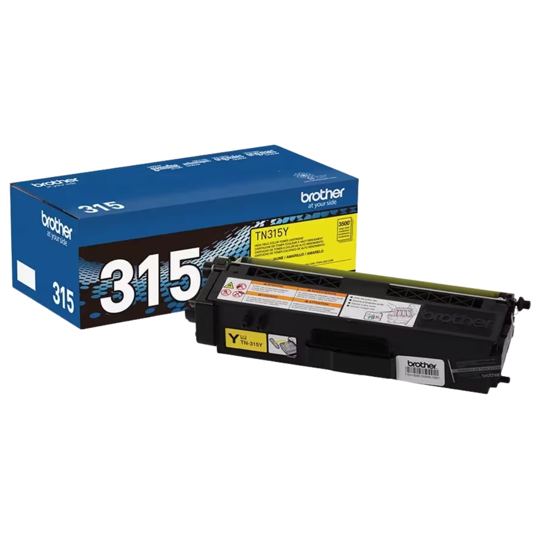 Original Brother TN-315 High Yield Yellow Toner Cartridge, TN315Y