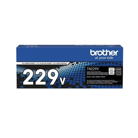 Original Brother TN-229V High Yield Black Toner Cartridge,TN229BK