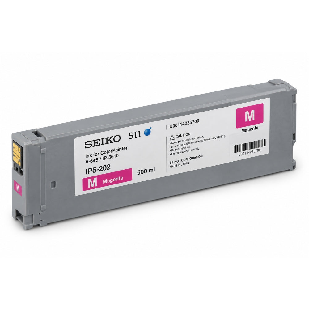 Original Seiko IP505-202 Magenta Ink Cartridge, U00114235700