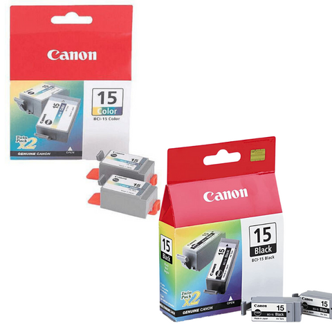 Canon BCI-15 Ink Cartridges