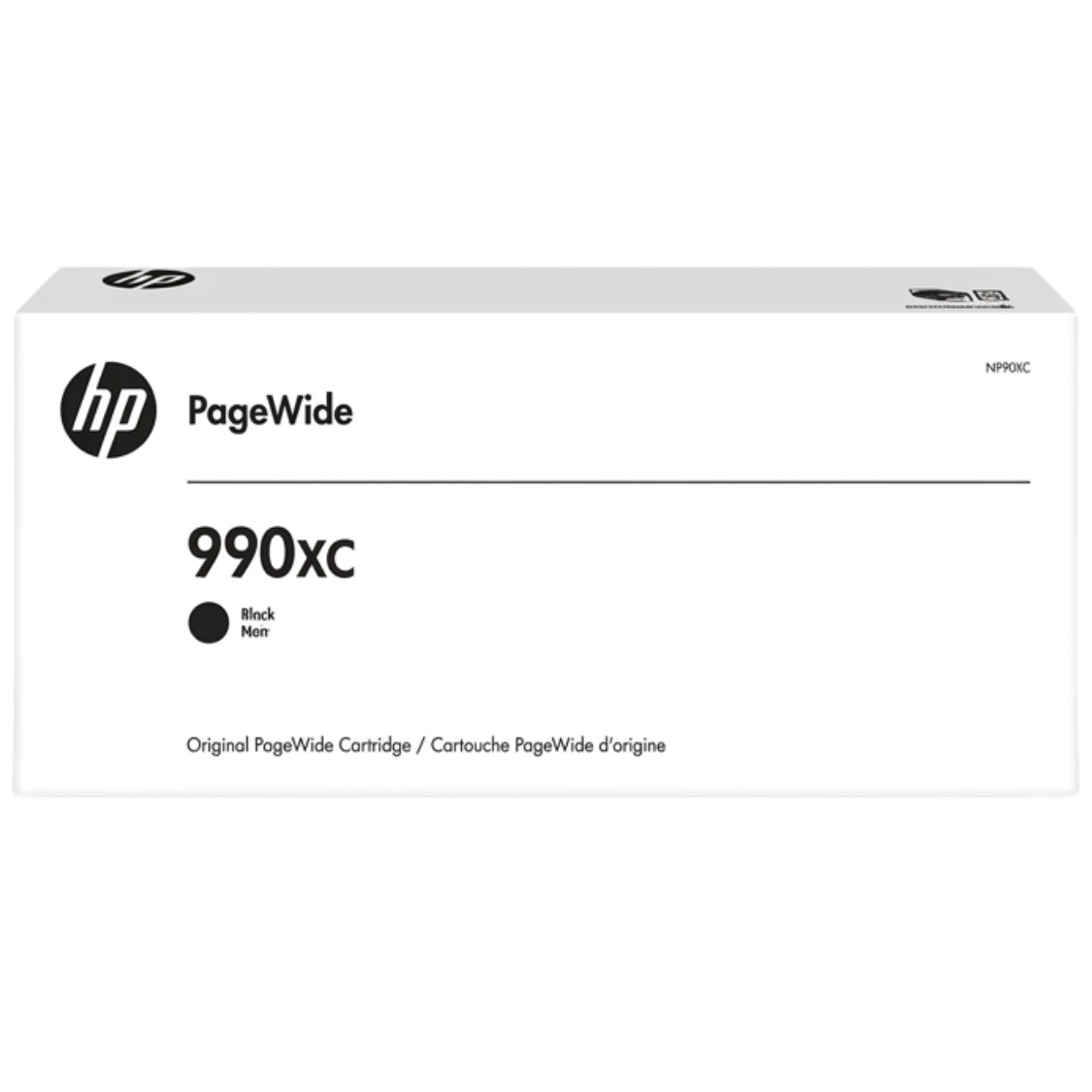 Genuine HP 990XC High-Yield PageWide Black Ink Cartridge, M0K28XC