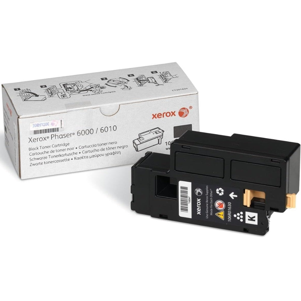 Original Xerox 106R01630 Standard Yield Black Toner Cartridge