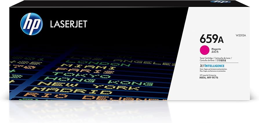 Original HP 659A Standard Yield Magenta Toner Cartridge, W2013A