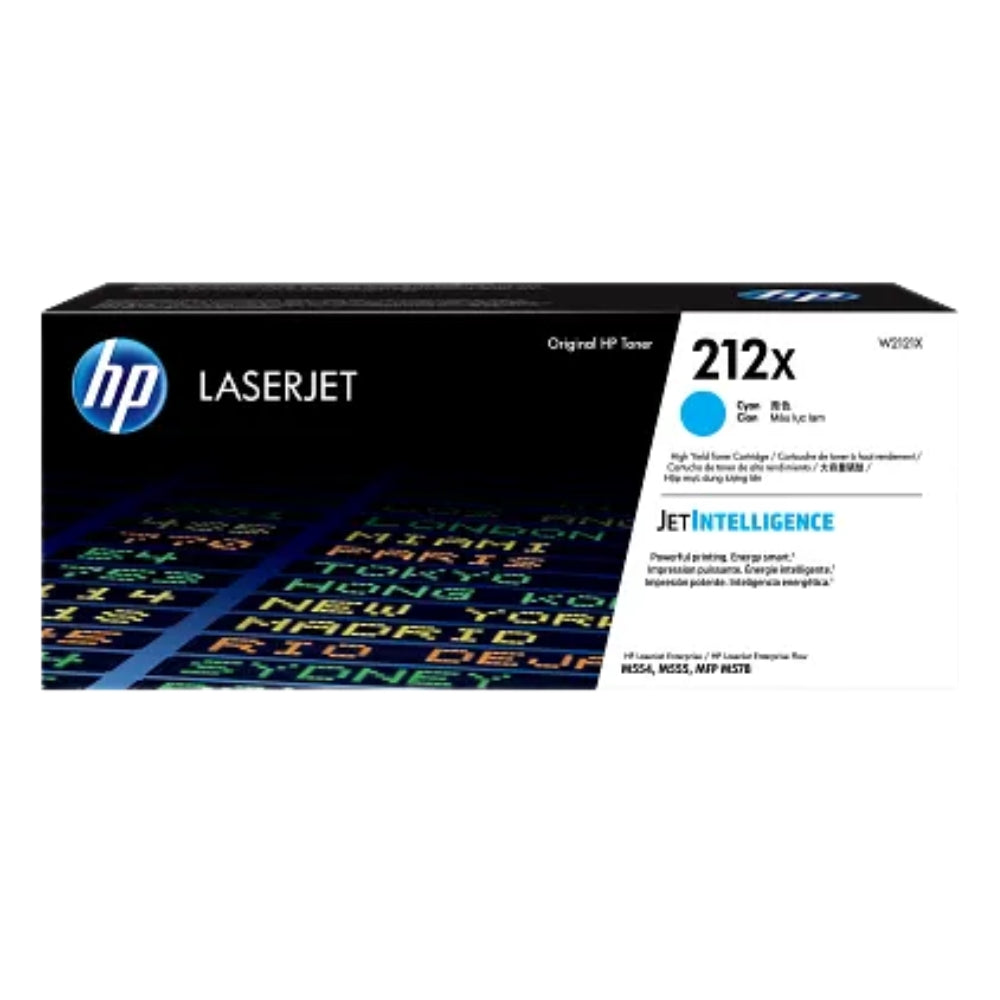 Original HP 212X High Yield Cyan Toner Cartridge,W2121X