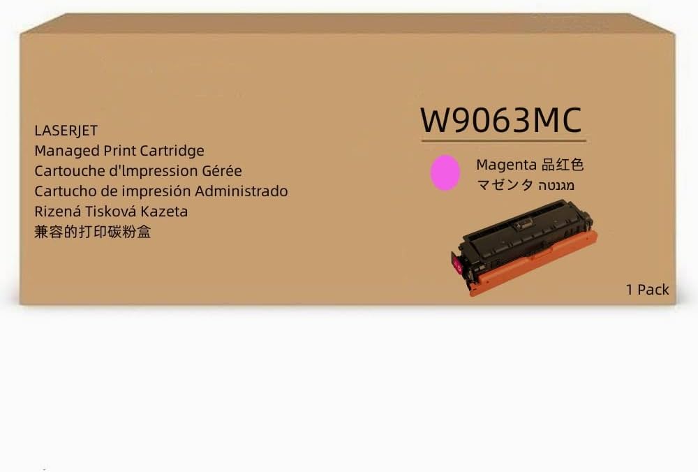 Genuine HP W9063MC Magenta LaserJet Toner Cartridge