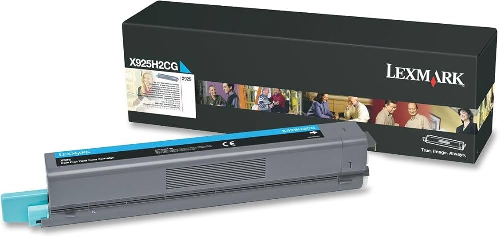 Genuine Lexmark X925H2CG High Yield Cyan Toner Cartridge