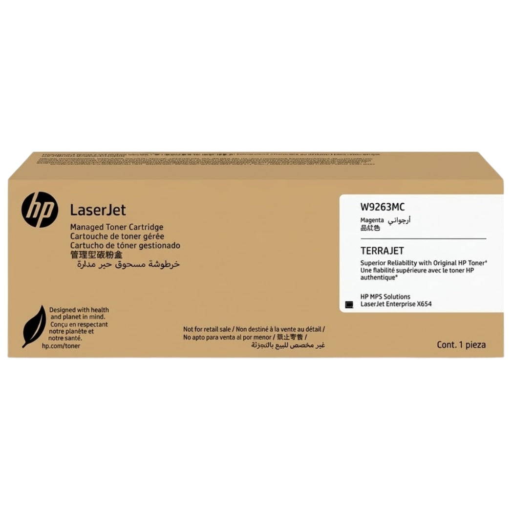 Original HP W9263MC High Yield Magenta Toner Cartridge