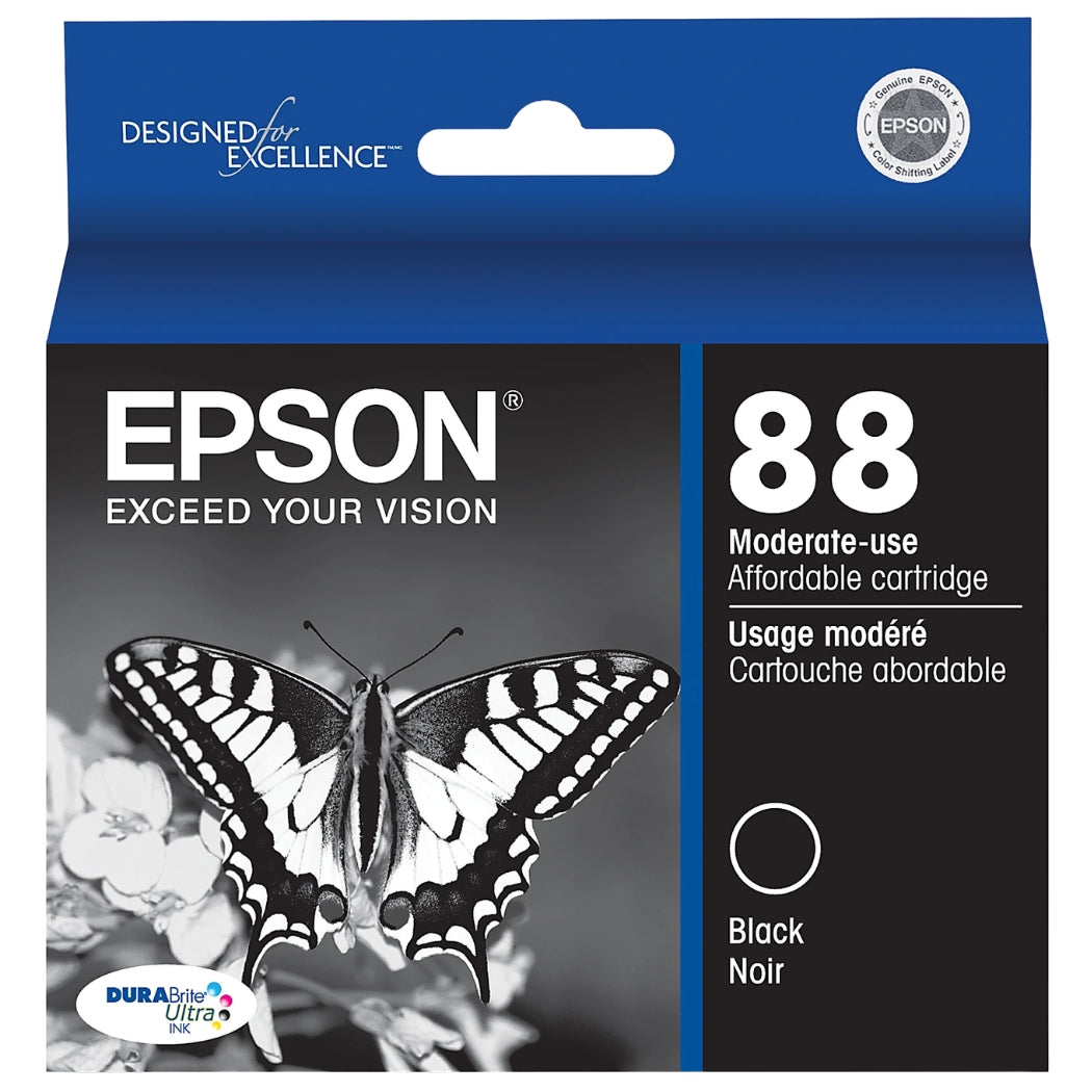 Original Epson 88 (T0881) Black Ink Cartridge