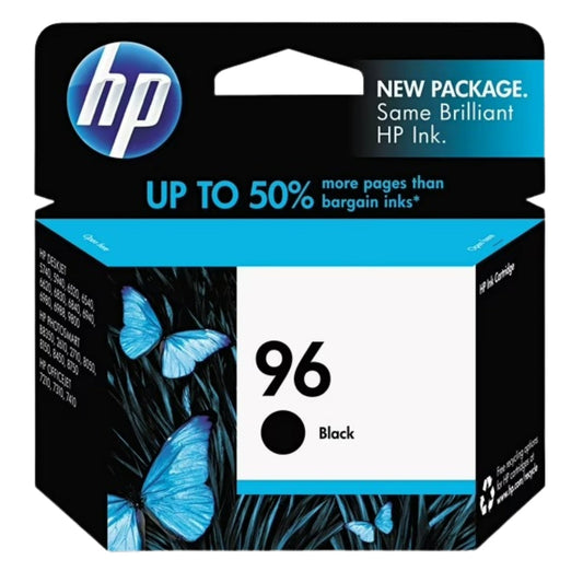 Original HP 96 Black (C8767WN) Ink Cartridges