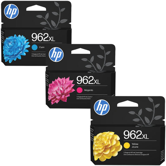 Original HP 962XL Cyan, Magenta, Yellow Ink Cartridge