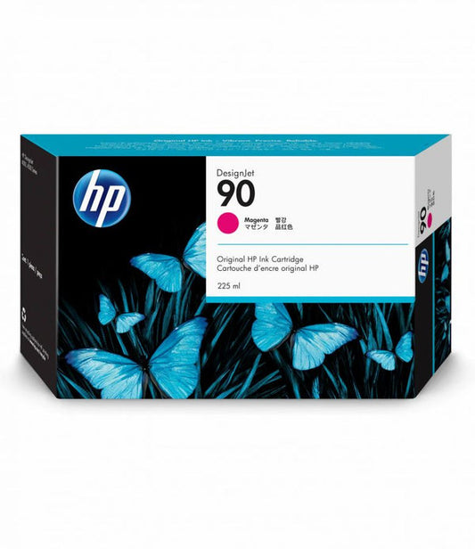 Original HP 90 225ml Standard Yield Magenta Ink Cartridge, C5062A