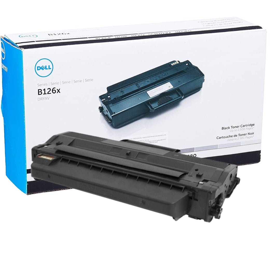 Genuine Dell B1260DN/B1265DNF High Yield Black Toner Cartridge, DRYXV 