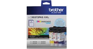 Original Brother LC3037 Extra High Yield Multi-Color (3-Pack) Ink Cartridge, LC30373PKS