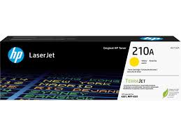 Original HP 210A Standard Yield Yellow Toner Cartridge, W2102A