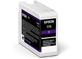 Original Epson 770 Standard Yield Violet Ink Cartridge, T770020