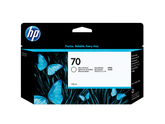Original HP 70 130-ml (C9459A) Gloss Enhancer Ink Cartridge