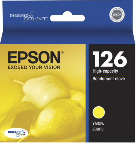 Original Epson 126 Yellow Ink Cartridge
