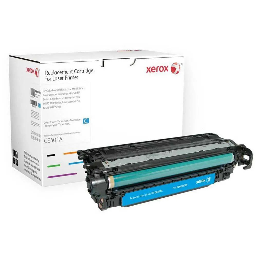 Original Xerox 006R03009 Standard Yield Cyan Toner Cartridge, (Alternative to HP CE401A (507A)